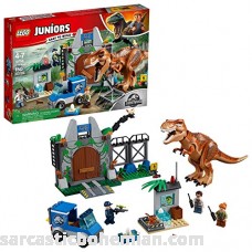 LEGO Juniors 4+ Jurassic World T. rex Breakout 10758 Building Kit 150 Piece B0787KRLMB